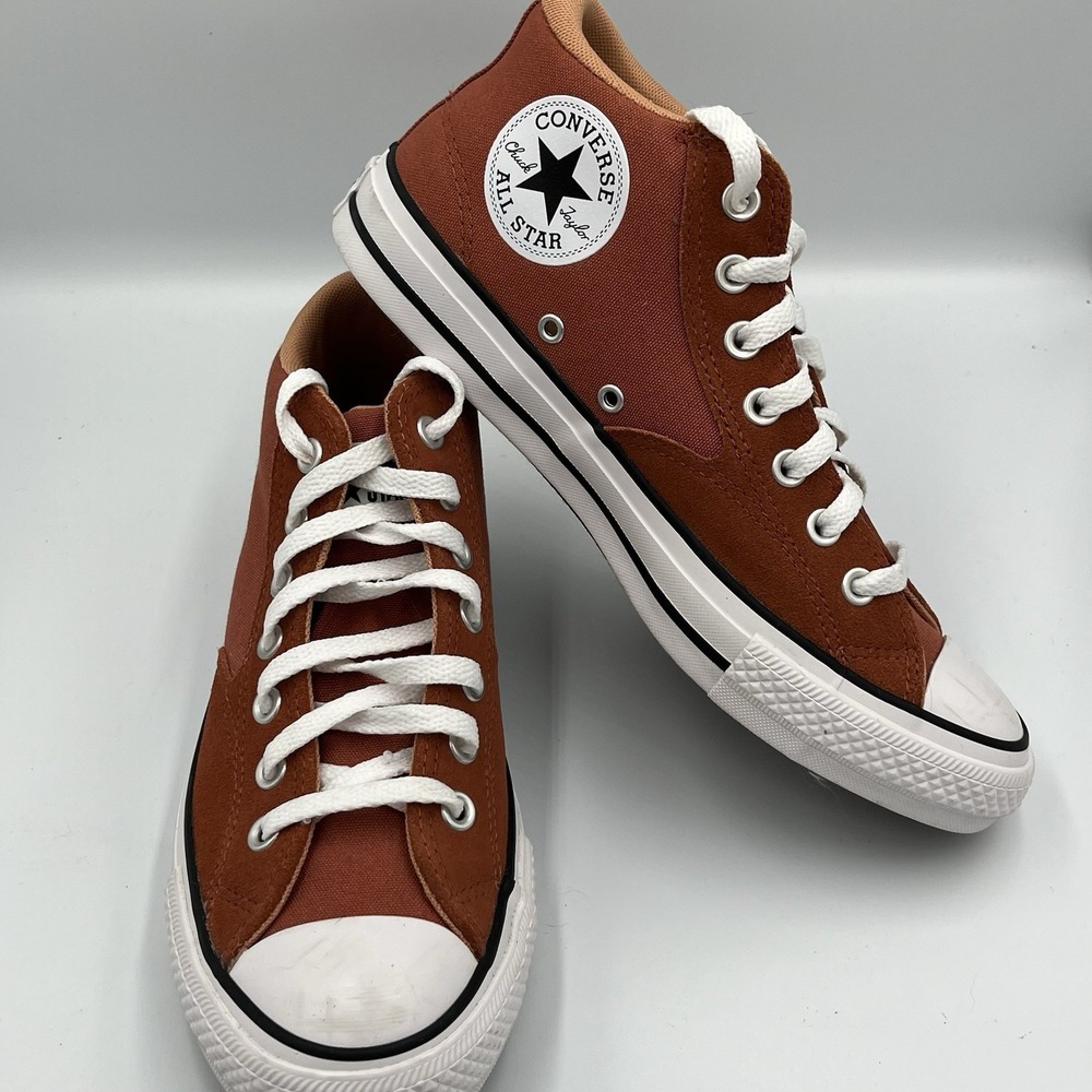 Converse Chuck Taylor All Star Mid Malden Street Red Terracotta Unisex M7.5 W9.5